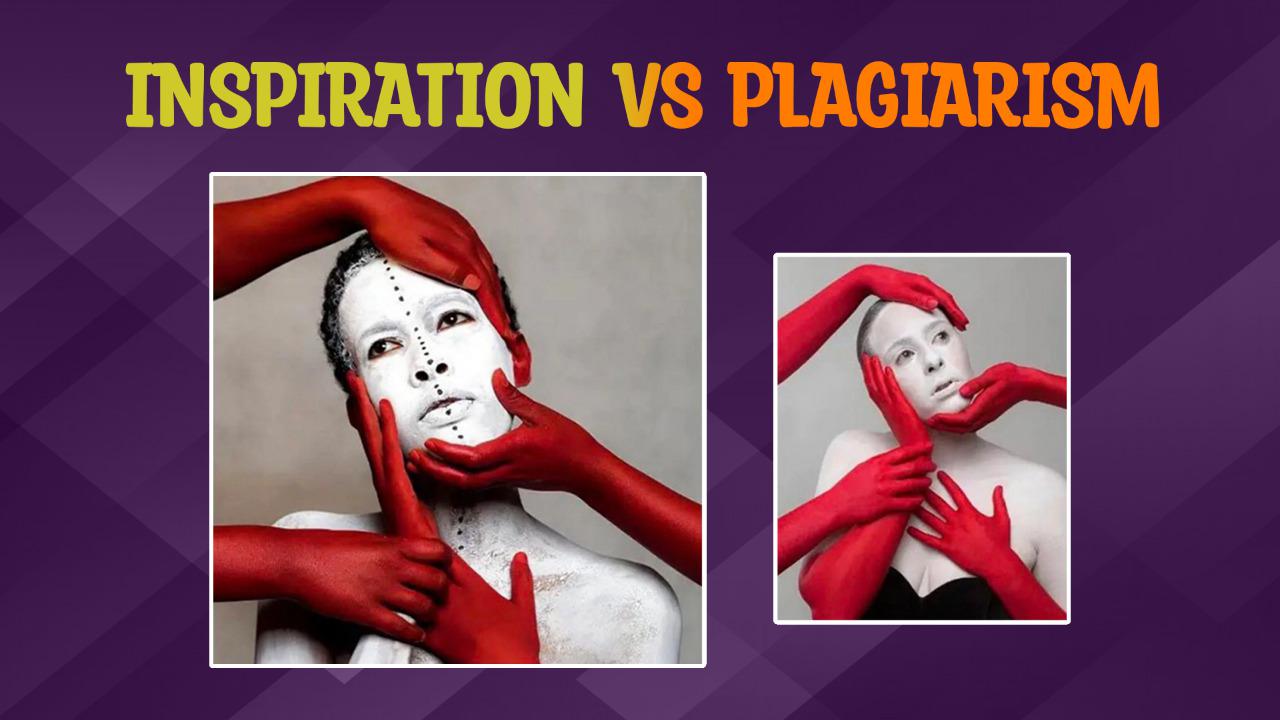 Difference Between Inspiration & Plagiarism In The Art Space.